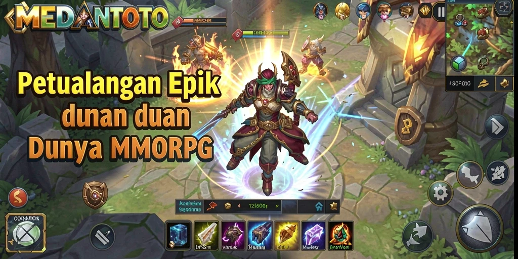 Gameplay seru di dunia fantasi MEDANTOTO yang menakjubkan.