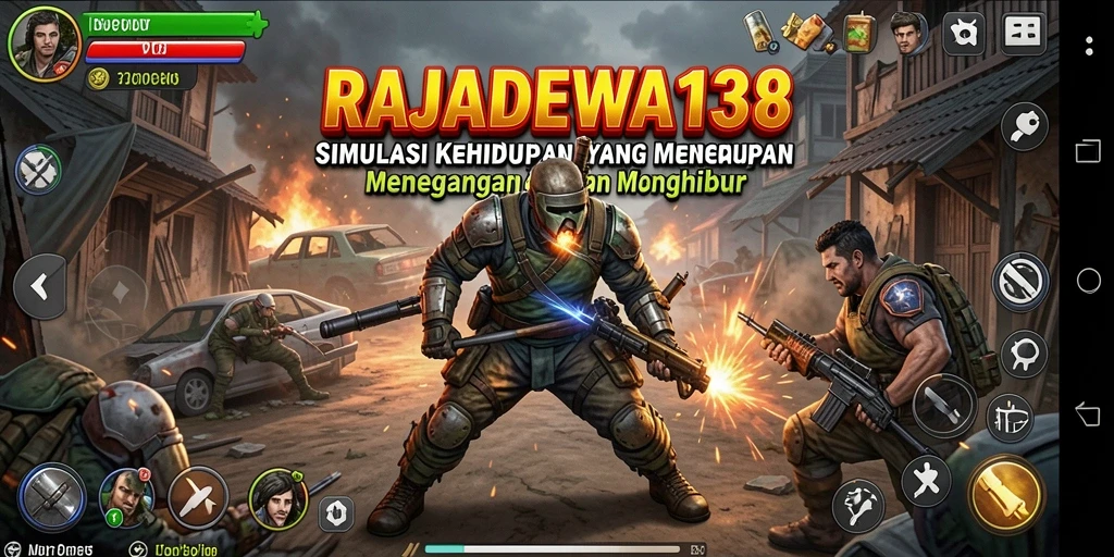 Tampilan gameplay RAJADEWA138 yang menarik dan interaktif.